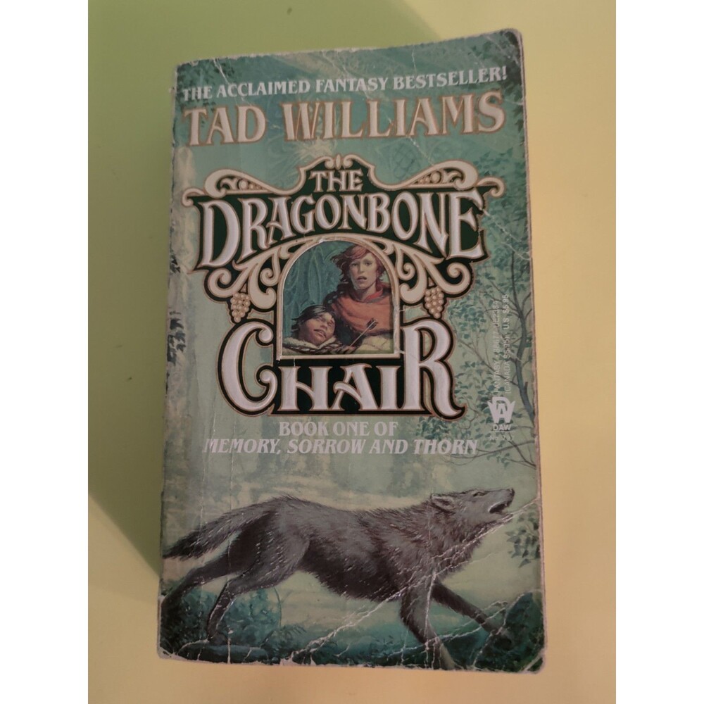 The Dragonbone Chair by Tad Williams (1989, Paperback 1st Printing, DAW Books)